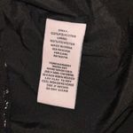 Nanette Lepore Women's Ruffle Front Top Blouse Long Sleeve Shimmer Size M Black Photo 4