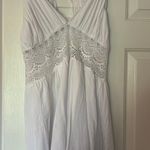 Blue Rain White Romper Photo 0