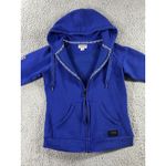 Dover Saddlery Hoodie‎ Women XS Full Zip Jacket Blue Photo 2