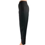 BCBGMAXAZRIA Black Straight Leg High Waist Pintuck Ankle Trousers Dress Pants 4 Photo 1