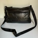 Trouvé Black Puffer Crossbody Bag Adjustable Strap Photo 0