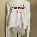 Coca-Cola Pride Spirit Jerseyt, White, Rainbow, Size L Photo 0