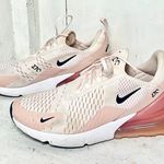 Nike  Air Max 270 Low Top Running Sneakers Light Soft Pink/Black Women's Size 10 Photo 5