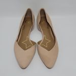 Gianni Bini  Leather Upper Flat D'orsay Pointed Toe Shoes Size 7.5 Photo 2