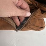 Free People  Landslide Tan Bootie Ankle Boot Braided‎ Leather Cutout Size 40 Tan Photo 10