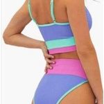Beach Riot High Tide Colorblock Swim Bikini Photo 1