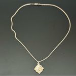 Vintage 925 Sterling Silver Toujours l’ Amour Always Love 16” Necklace 6g. Photo 9