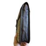 Burberry Vintage Tartan Mini Portfolio Clutch Authentic Photo 6