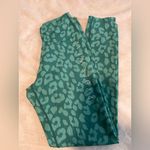 RYDERWEAR Stylish Teal Leopard Print Women's Leggings‎ Blue Photo 2