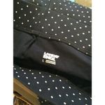 EUC Land's End Nautical Shore Navy white Capris Large L Polka Dots Stretch Blue Photo 4