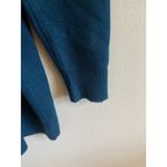 Evolution  by Cyrus Blue Ribbed Knit Turtleneck Sweater Tunic Shirt Top Womens 2X Photo 2