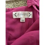 Nanette Lepore  Pink Ruffle Tiered Sleeveless Fairycore Midi Dress Size 4 Photo 6