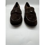 Madewell NWD  The Grayson Penny Loafer Dark Brown Suede Leather Size 9.5 Photo 1