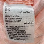 Style & Co  Boho Blouse Women 3X Peach Embroidered V-Neck Peasant Top Casual Chic Photo 4