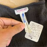 Free People  Grey Gauze Henley Romper Photo 7