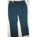 prAna New NWT Womens 12 Pants Sancho Slim Organic Dark Sky Blue Hike Climb Walk Photo 5