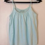 Victoria's Secret Victoria’s Secret Bra Tops Light Blue Teal Spaghetti Strap Top size medium Photo 0