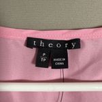 Theory sz S pink 100% silk tank top NWT Photo 3