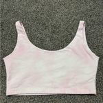 Brandy Melville John Galt Pink Marble Cropped Tank Photo 3