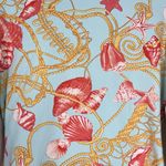 J. McLaughlin Seashell Wrap Top Womens Catalina Top Size Small Resort Beach Rope Photo 4