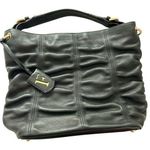 Furla Rouged Black Leather Handbag Photo 0
