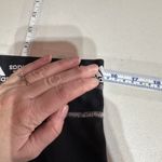 Adidas ‎ Women’s Black Silver Reflective Cropped Compression Leggings Pants Large Photo 4