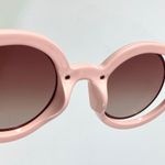 Fendi NWT  FF 0137/S 0NUG Orange/Pink Glitter Cat Eye Sunglasses Photo 9