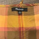 Madewell  Plaid Babydoll Dress Sz M Photo 7