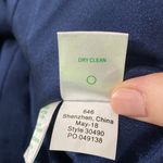 Lilly Pulitzer Vena stretch shift halter mini dress true navy gold trim size 0 Photo 15