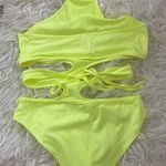 Neon Green Bodysuit Photo 3