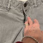 Merona  size 8 grey denim jeans short shorts EUC Photo 4