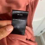 BHLDN Olmstead pink satin drape midi dress size 2 wedding guest mother bride Photo 7