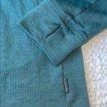 Icebreaker Merino 260 Quantum Long Sleeve Zip Hoodie Sage Green Medium Photo 5