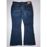 American Eagle American Eagle Bootcut Wide Leg Pocket Embroidered Details Blue Jean sz 12 Photo 7