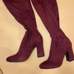 Unisa ποΈ Burgundy Stilli Suede Over The Knee Boot Size 6 Photo 8