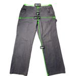 Carhartt Original Fit Straight Leg Carpenter Pants Womens 12 Short Gray 102080 Photo 4