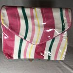 Oscar de la Renta Vintage Large  Water Resistant Toiletry Travel Cosmetics Bag Photo 0