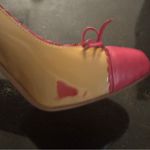 Red Valentino Tan Pumps Pink Bow Suede Women’s 35.5 HAS STAINS Photo 9