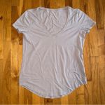 Lululemon  Love V NeckShort Sleeve T Shirt Lilac Pink Medium Photo 1