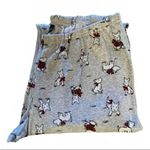 Novelty Dog Print Womens Soft Comfy Lounge Pants SZ L Gray Size L Photo 2