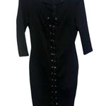 Form Fitting Corset Look Black Lace Photo 0