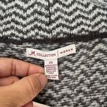 JM Collection  Sz 2X Knit Gray Oversized Open Cardigan Sweater Long‎ Sleeve Photo 2