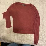 Brandy Melville  Crop Red Longsleeve Photo 1