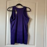 Nike Dri-FIT Tank Top Racerback Athletic Purple Sleeveless Top XL Photo 2
