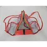 Topshop  Womens Nashville Noge Strappy Sandals Coral Size 7.5 Leather Insole Photo 4