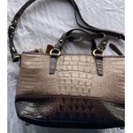 Brahmin Mercury Crescent Textured Leather Medium Asher Satchel Bag Purse Photo 2