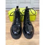 Ted Baker London Mascy Ankle Boots Black Buttery Leather Size 6 NIB Utilitarian Photo 3