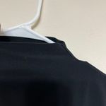 Aritzia Wilfred Black Smooth Matter Botanist Tank Mock Neck Small Photo 3