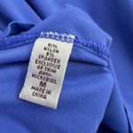 Tailored Sportsman 1/4 Zip Long Sleeve Top Womens Medium Blue Stretch Mesh * Photo 11