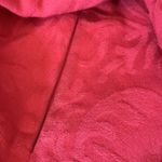 Desigual Long Trench Coat L Red Cotton Tapestry Baroque Fairy Artsy Renaissance Photo 12